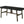 Destin - Ceramic Dining Table - Black