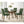 Flynn - Round Glass Top Dining Table - Brown