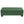 Green Storage Ottoman Bench, PU Upholstered Footrest with Solid Wood Legs