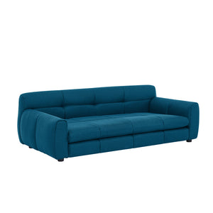 Soft and Comfortable Pet Bed for Big and Oversized Dogs - Dark Blue