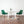Aufurr Contemporary 3-Piece White Round Dining Set