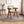 Modern Mid Century Dining Chairs (Set of 2), Rattan Accent Chairs, Comfy Armchairs, Outdoor Wood Chairs With Armrest - Walnut