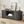 Modern Wavy TV Stand Rounded Sideboard With Storage Cabinet