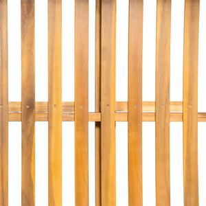 TOPMAX Patio Wooden Twin Size Porch Swing Daybed Frame