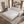 3 In 1 Convertible Sleeper Sofa With Nailhead Trim & Rolled Arm