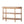 Handcrafted Wood Console Table with Hand-Woven Trim
