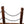 5 Ft Wooden Garden Bridge, Stained Wood Arc Footbridge with Chain Railings