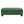 Green Storage Ottoman Bench, PU Upholstered Footrest with Solid Wood Legs