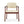 Dining Room Chairs, Ideal For Home & Kitchen (Set of 2) - Beige / Dark Walnut