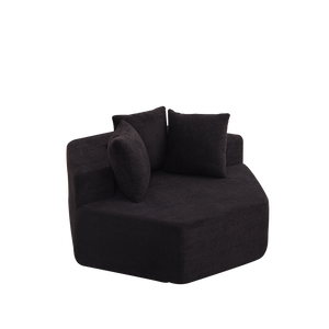 54-inch Modern-style Hexagonal Single Lounge Chair