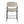 25'' Seat Height Modern Fabric Bar Stools with Back