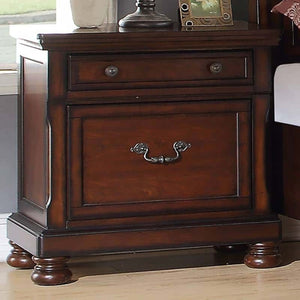 3 Piece Bedroom Set, Bed With 2 Nightstands