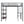 Loft Metal Bed With 3 Layers Of Shelves And Desk, Stylish Metal Frame Bed With board