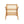 Chandigarh Arm Dining Chair With Natural Cane Design (Set of 2)