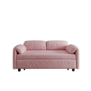 Sofa, Dual Purpose Lounge With Retractable Queen Size Bed