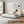 Upholstered Platform Bed Frame With Curved Headboard