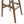 Mid Century Modern Bar Stool Set With Upholstered Seating