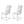 Modern Dining Chair SetWith Soft Cushion Backrest (2 Pieces)