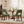 Upholstered Dining Chair With Curved Legs (Set of 2) - Green