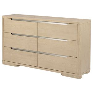 Mirador - 6 Drawer Bedroom Dresser - Natural