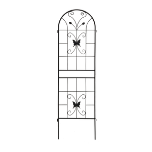 2 Pack Metal Garden Trellis 71" x 19.7" Rustproof Outdoor Support