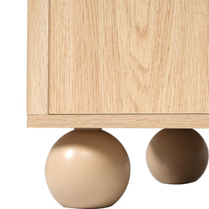 Double Sink Bathroom Vanity With Sinks, Soft Close Doors & 3 Drawers - Wood