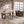 L-Shaped Executive Desk With File Cabinet, Office Computer Desk With Drawers & Open Shelves, Workstation For Home Office - Brown / Black