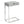 Accent Table, C - Shaped Contemporary Elegant Design