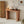 TREXM Console Table in Honey Finish