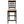 Upholstered Counter Height Stools (Set of 2) - Brown / Beige