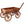 Wood Wagon Flower Planter Pot Stand With Wheels