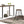 Simeon - Multifunctional Metal Stool With Wood Seat