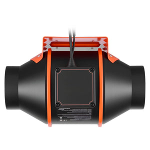 Inline Duct Fan 205 CFM 4 Inch EC Motor Ventilation Fan