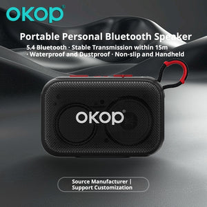 KP-814 Portable Outdoor Bluetooth Speaker With Lanyard Best-Selling Compact Desktop Speaker With TF Card Support Subwoofer Bass And Long Battery Life In Stock