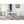 Allessandra - Rectangular U-Shaped Base Dining Table - White / Silver