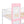 Twin Over Twin Castle Bunk Bed With Ladder - Pink