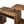 Lyphre Computer Desk - Weathered Oak / Black
