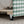 Gingham Daybed With USB Charging Port, Wave Shaped Design