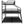 Twin Long / Full Long / Queen Triple Bunk Bed With Long And Short Ladder And Full-Length Guardrails - Black