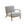 Mid-Century Style Lounge Chair With Upholstered Seat