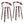 Grotto - Mid Century Elegant Design Modern Barstool With Swivel (Set of 2)