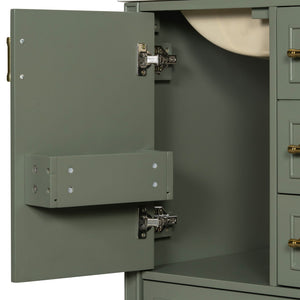 Traditional Bathroom Vanity Set With Soft Close Doors