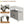 Patio Bar Table Set With Storage