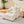 Accent Chair With Ottoman - Beige