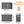 Outdoor Storage Shed, Tool House With Sloping Roof, 6 Vents And 2 Swing Doors For Backyard - Gray