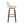 Toriano - Contemporary Fixed Height Barstool Swivel And Round Footrest (Set of 2)