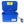 Benchtop Parts Washer With 110V Pump, 3.5 Gallon Capacity - Blue