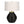 Lighting, Table Lamp, Concrete, Contemporary - Black / Cream