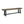Cloud Outdoor Bench With Acacia Wood Frame And Slat Panel Design