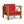 Brava Mid-Century Modern Club Chair with Water Resistant Cushions